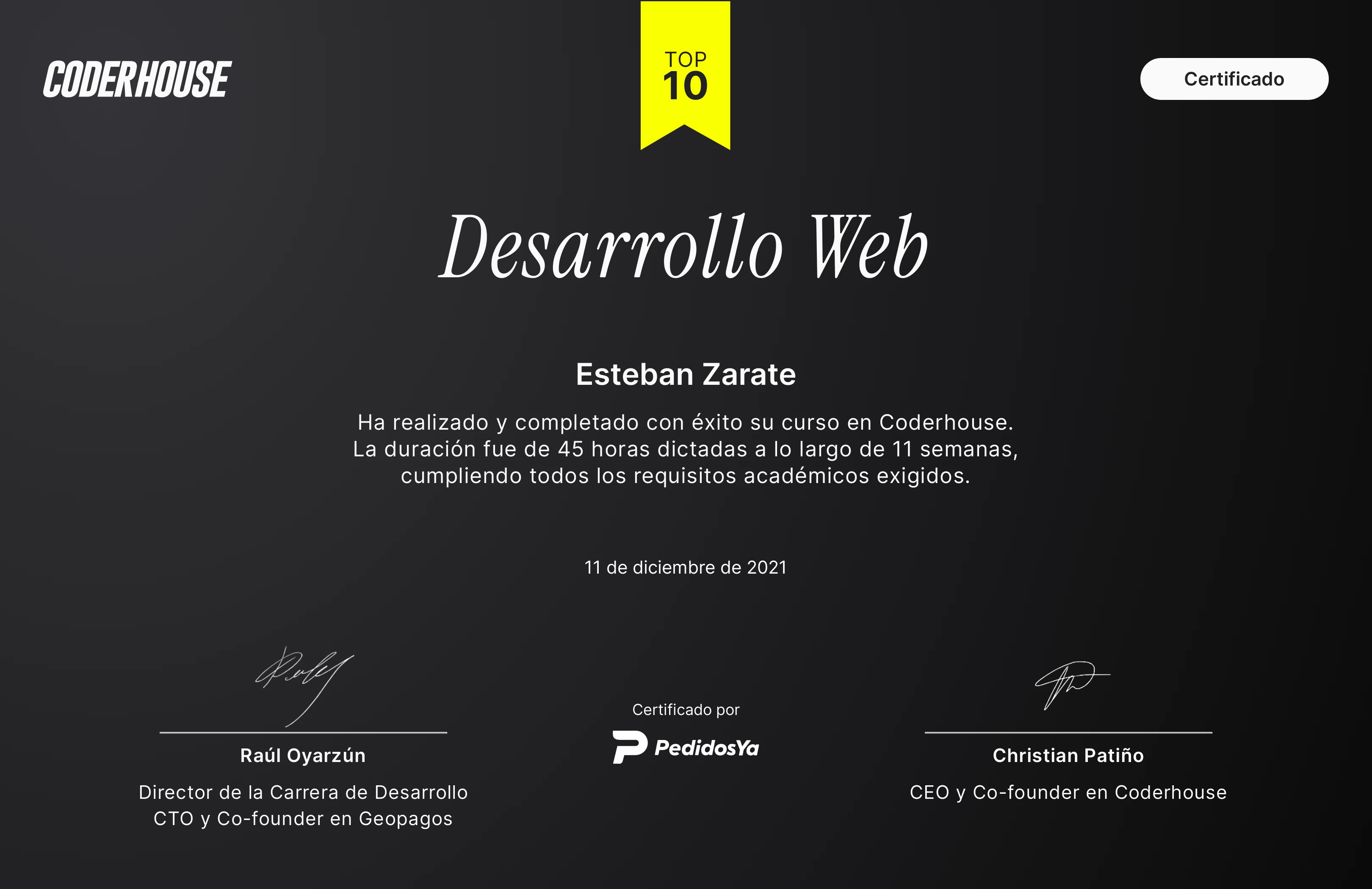 Desarrollo Web